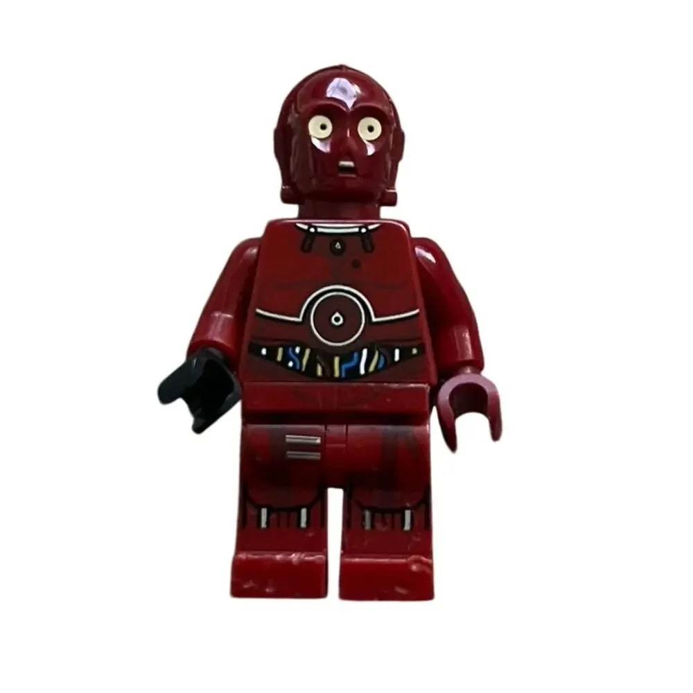 LEGO Star Wars TC-4 Droid Minifigure sw0546 Mismatched Gray Hands As-Is
